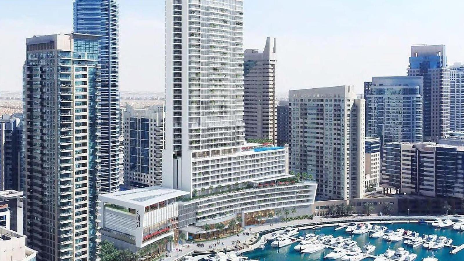 Luxurious 2br With Panoramic Marina View अपार्टमेंट *