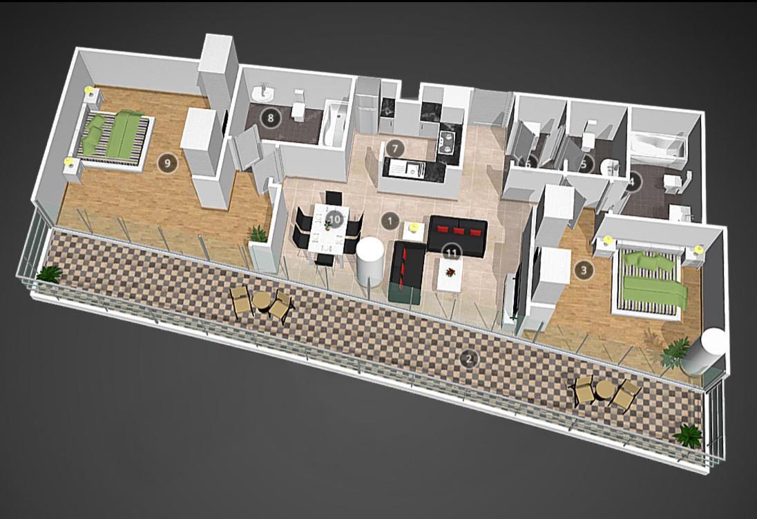 Luxurious 2br With Panoramic Marina View अपार्टमेंट Dubai